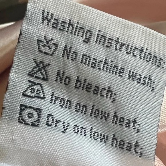 Hebeos A-line Women's Pink Lace Overlay, Cocktail/Party Dress SEE MEASUREMENTS - Picture 14 of 15